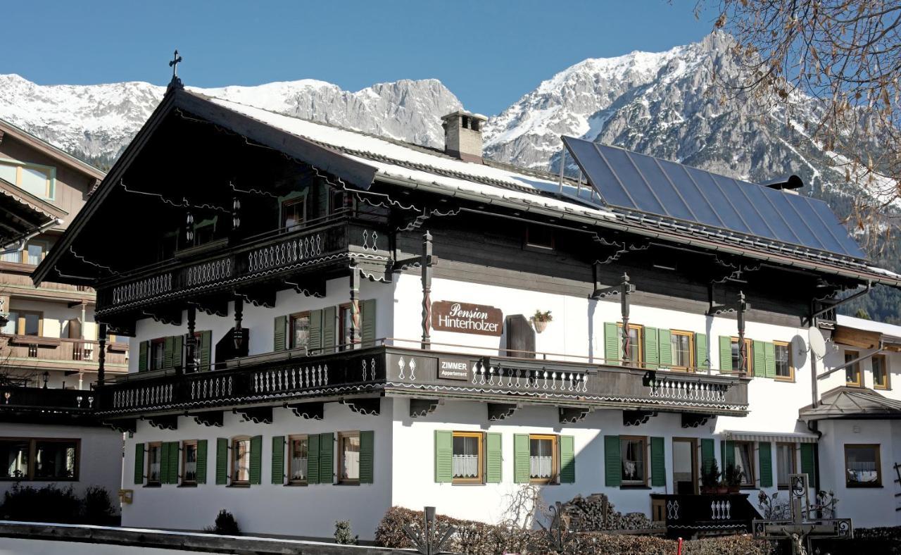 Pension Hinterholzer Scheffau am Wilden Kaiser Dış mekan fotoğraf